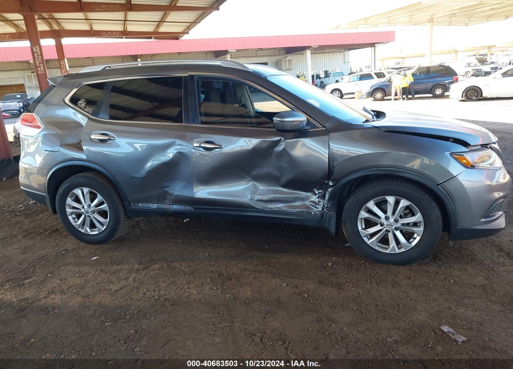 2016 NISSAN ROGUE SV VIN: KNMAT2MT6GP678121