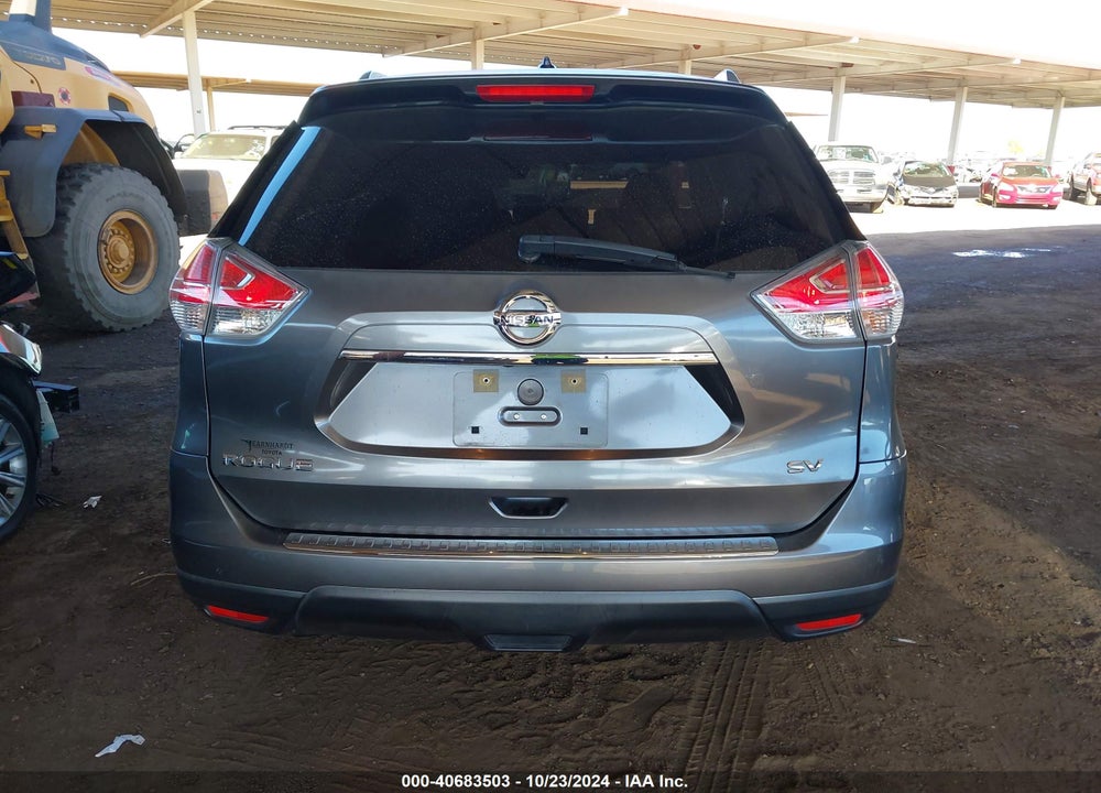 2016 NISSAN ROGUE SV VIN: KNMAT2MT6GP678121