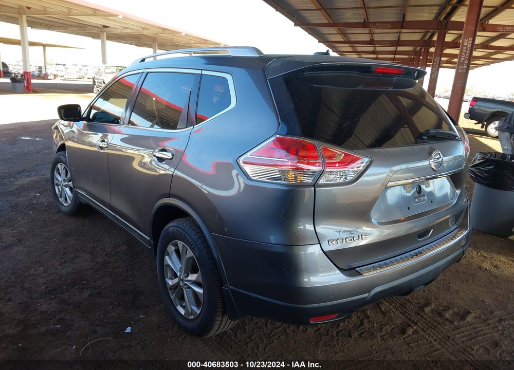 2016 NISSAN ROGUE SV VIN: KNMAT2MT6GP678121