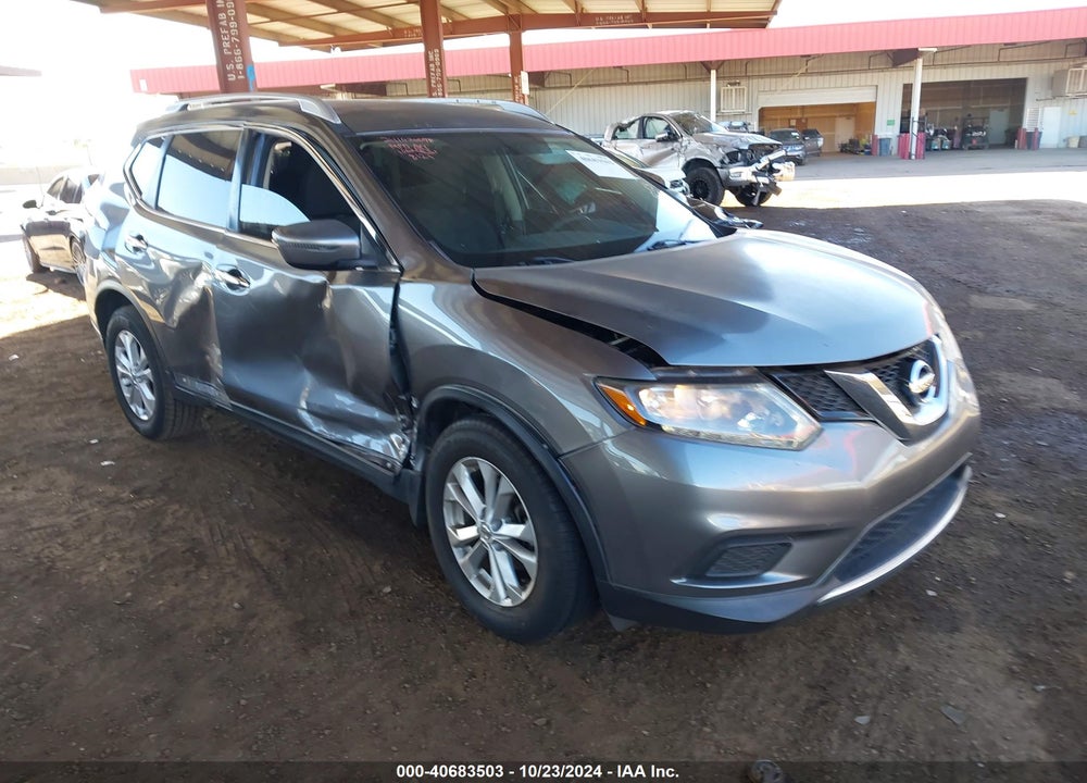 2016 NISSAN ROGUE SV VIN: KNMAT2MT6GP678121