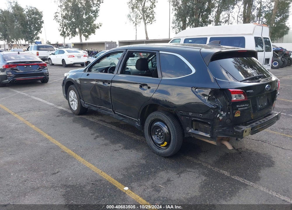 2018 SUBARU OUTBACK 2.5I PREMIUM VIN: 4S4BSACC6J3200827