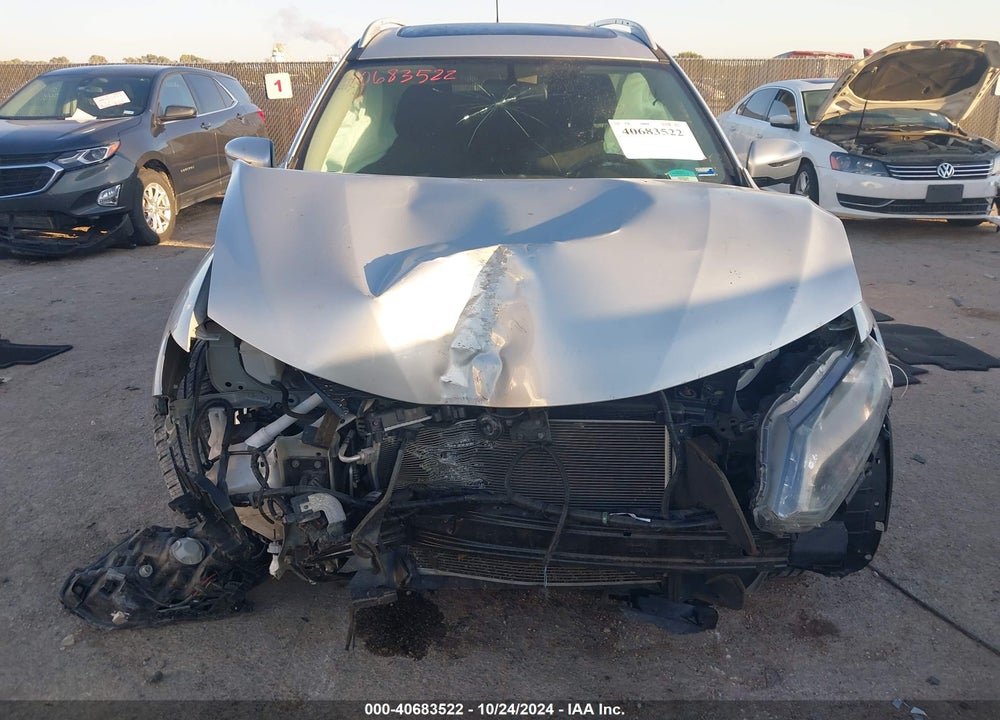 2016 NISSAN ROGUE SV VIN: 5N1AT2MV6GC919289