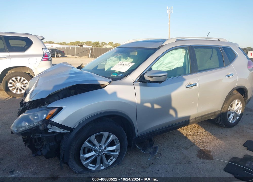 2016 NISSAN ROGUE SV VIN: 5N1AT2MV6GC919289