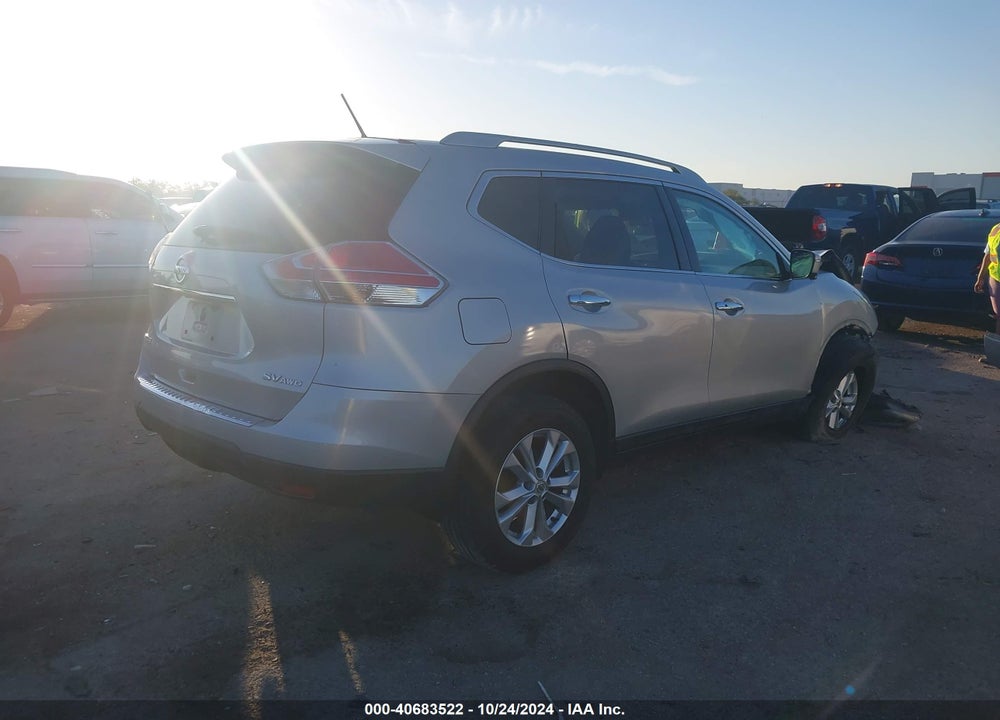 2016 NISSAN ROGUE SV VIN: 5N1AT2MV6GC919289