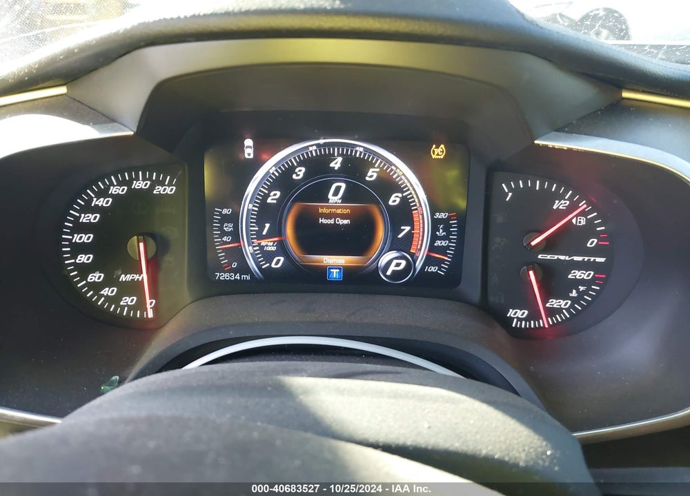 2016 CHEVROLET CORVETTE STINGRAY Z51 VIN: 1G1YH2D7XG5121963