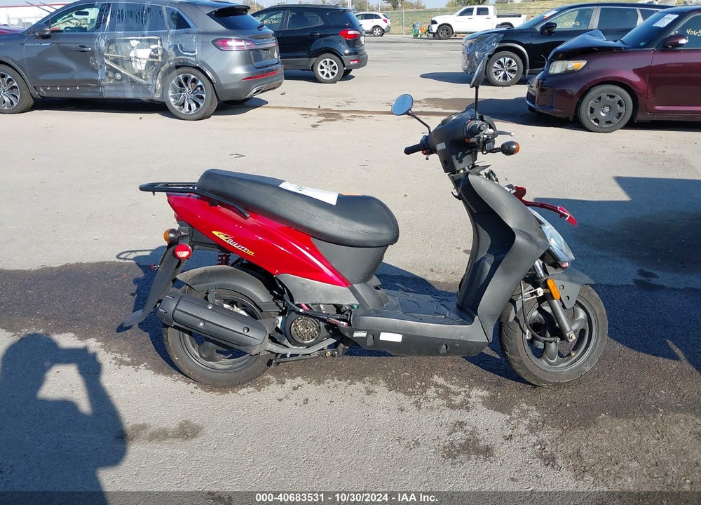 2009 KYMCO USA INC AGILITY 125 VIN: LC2U6G1079C002070