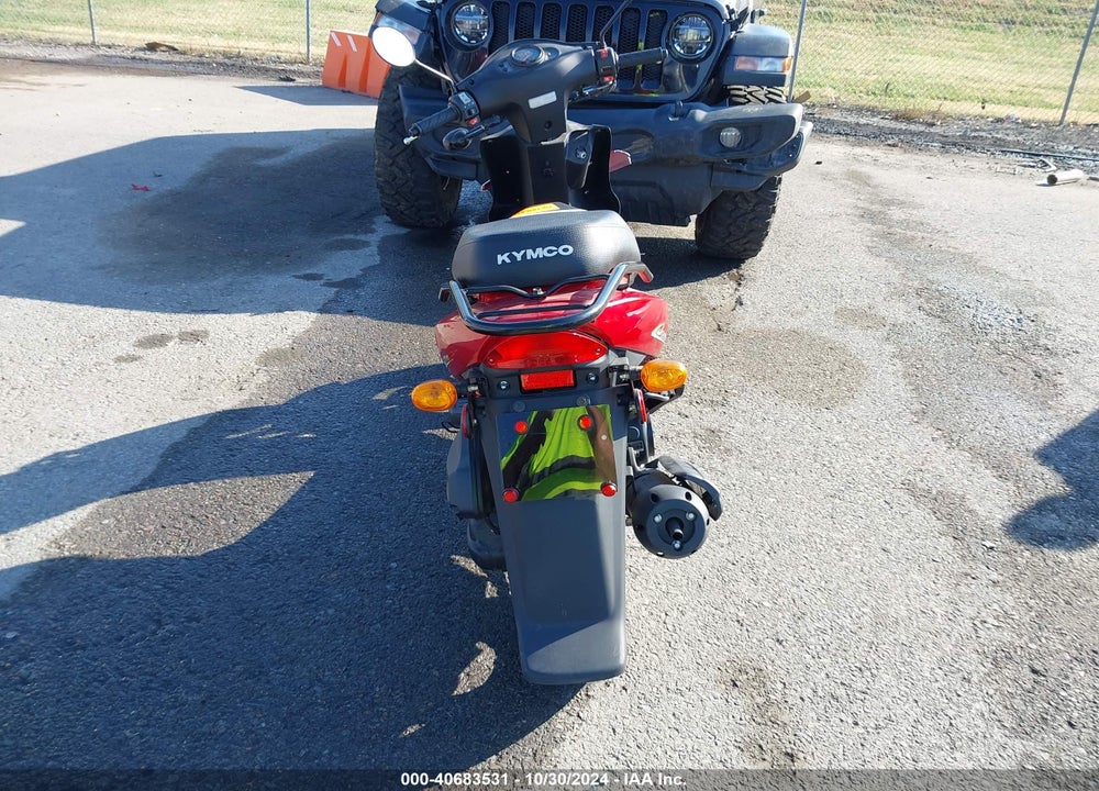 2009 KYMCO USA INC AGILITY 125 VIN: LC2U6G1079C002070