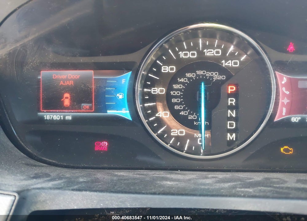 2012 FORD EDGE SEL VIN: 2FMDK4JC9CBA93840