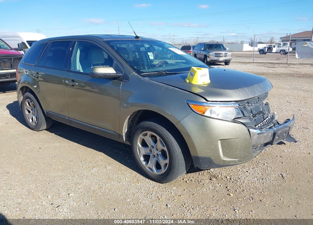2012 FORD EDGE SEL VIN: 2FMDK4JC9CBA93840