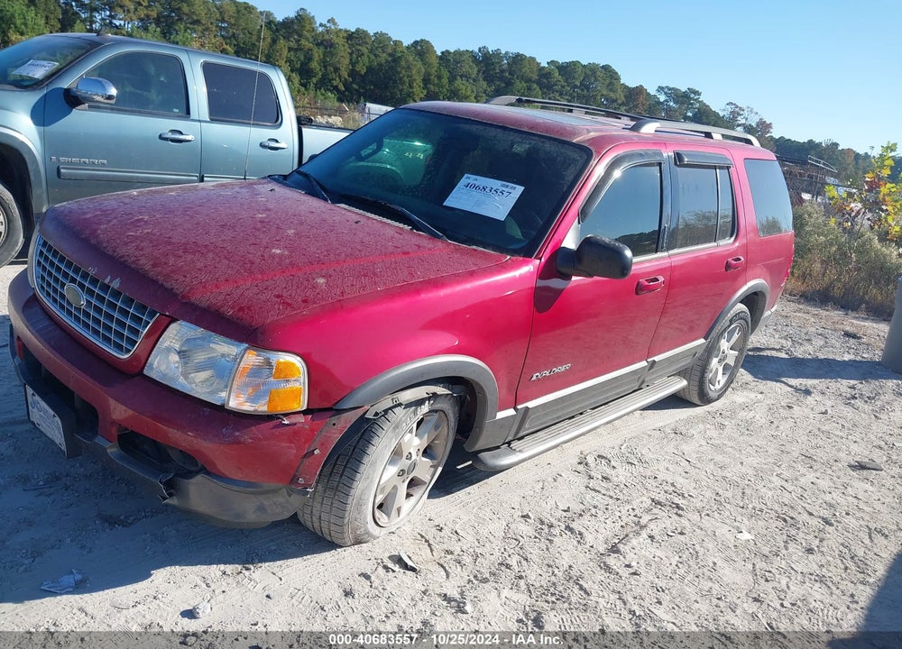 2004 FORD EXPLORER XLT VIN: 1FMZU63W64ZA67102
