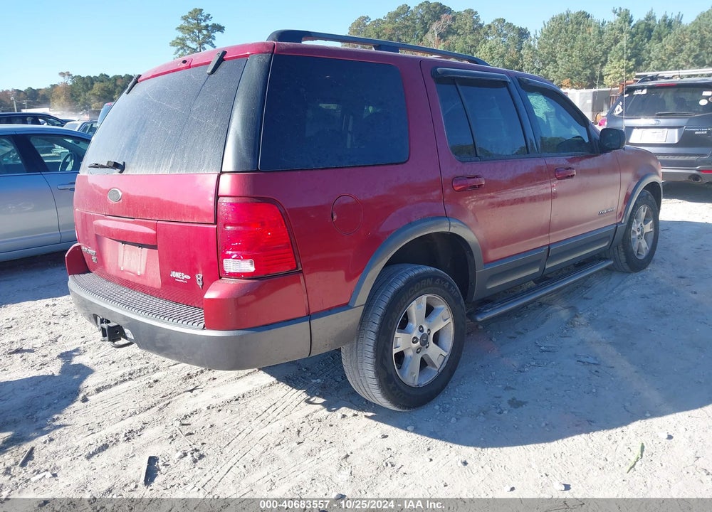 2004 FORD EXPLORER XLT VIN: 1FMZU63W64ZA67102