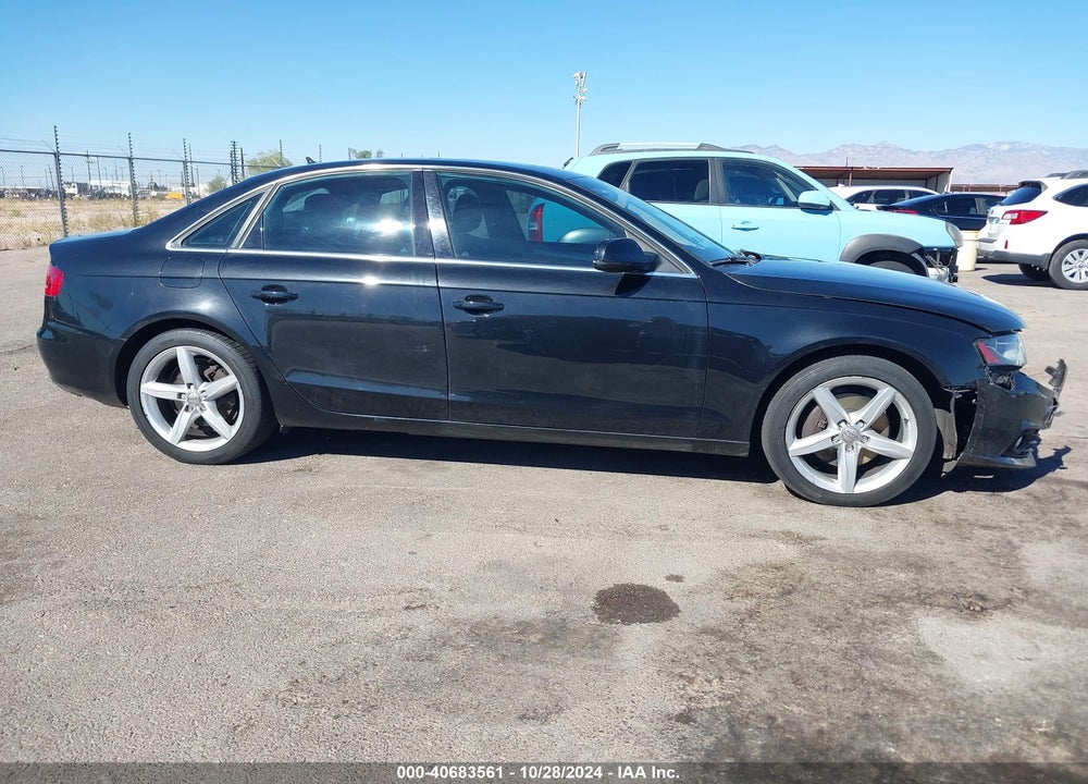 2011 AUDI A4 2.0T PREMIUM VIN: WAUFFAFLXBN007332
