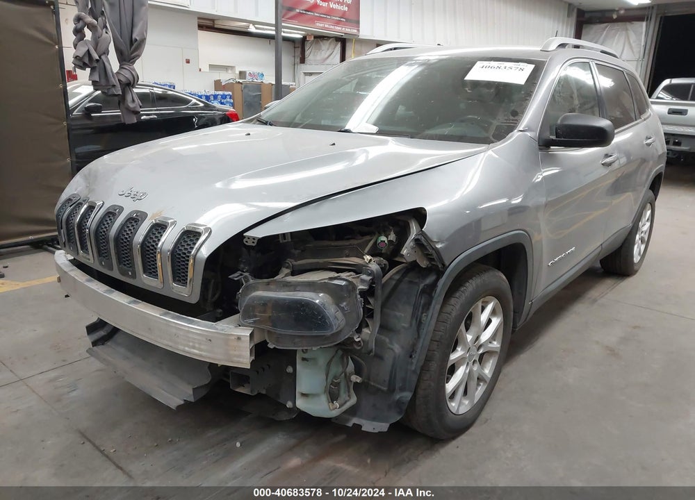 2016 JEEP CHEROKEE LATITUDE VIN: 1C4PJLCB7GW177629
