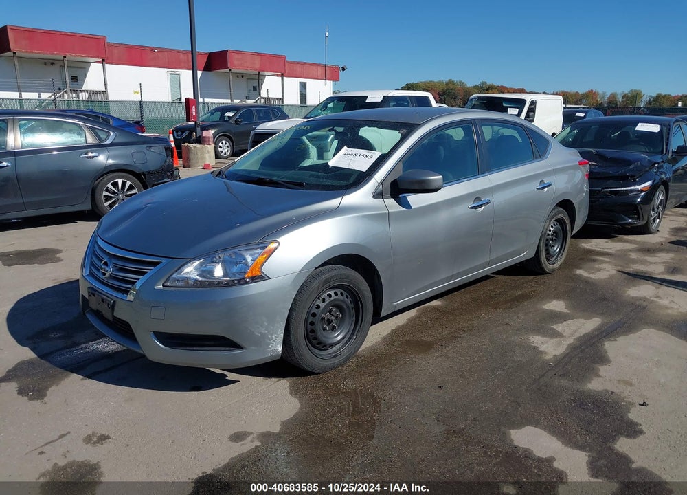 2013 NISSAN SENTRA S VIN: 3N1AB7AP3DL745775