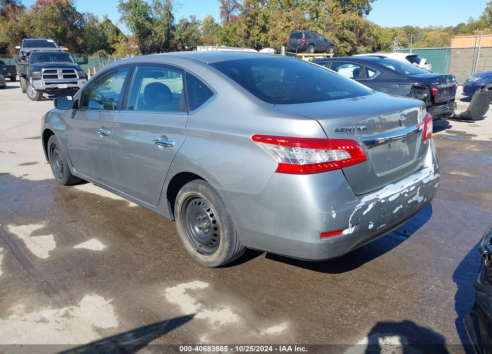 2013 NISSAN SENTRA S VIN: 3N1AB7AP3DL745775