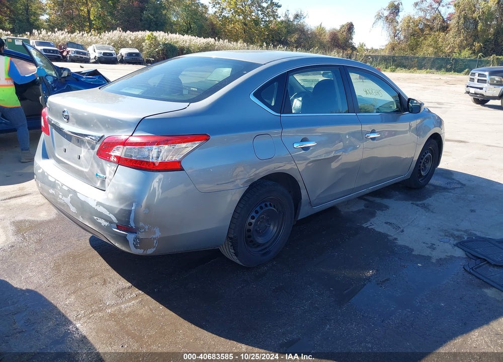 2013 NISSAN SENTRA S VIN: 3N1AB7AP3DL745775