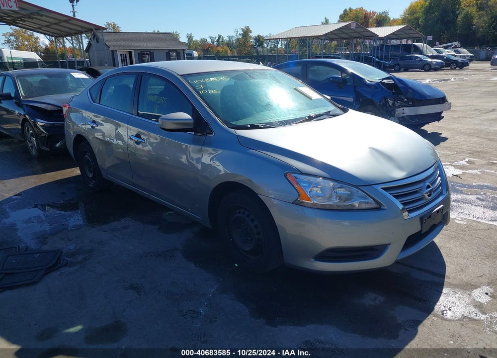 2013 NISSAN SENTRA S VIN: 3N1AB7AP3DL745775