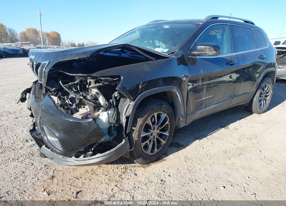 2019 JEEP CHEROKEE LATITUDE PLUS 4X4 VIN: 1C4PJMLB4KD211746