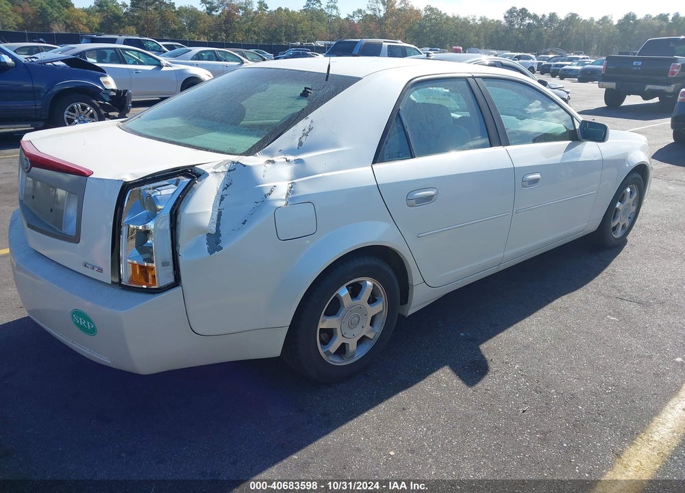 2003 CADILLAC CTS STANDARD VIN: 1G6DM57N830110838