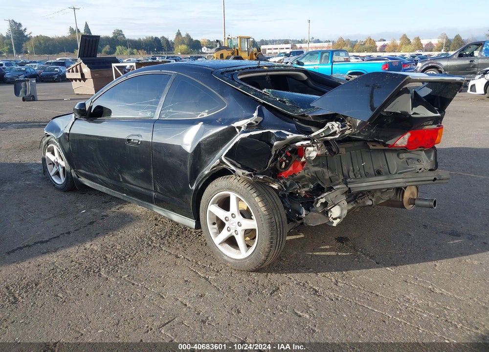 2002 ACURA RSX VIN: JH4DC54802C009075