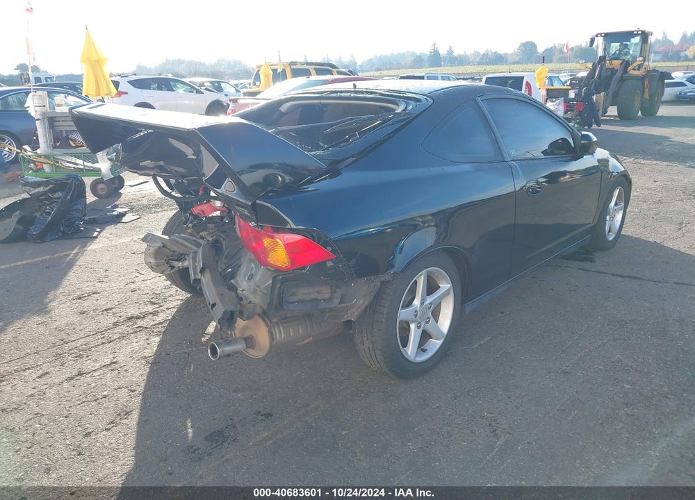 2002 ACURA RSX VIN: JH4DC54802C009075