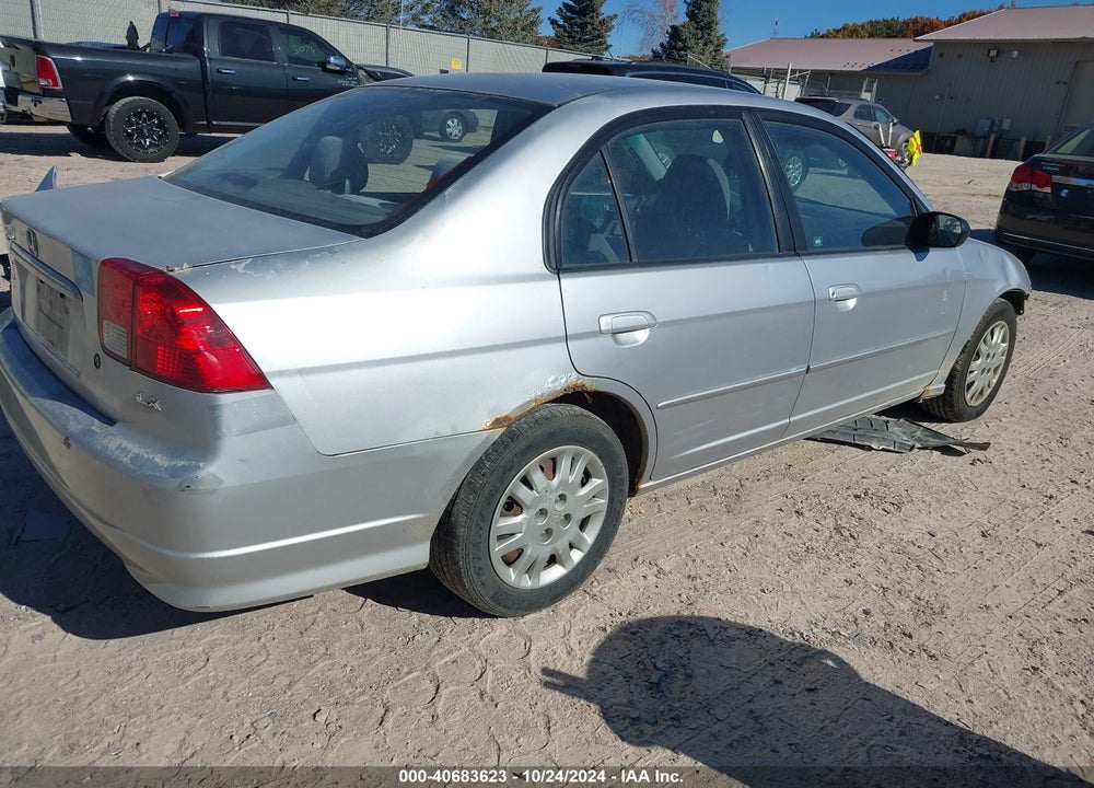 2005 HONDA CIVIC LX VIN: 2HGES16665H605484