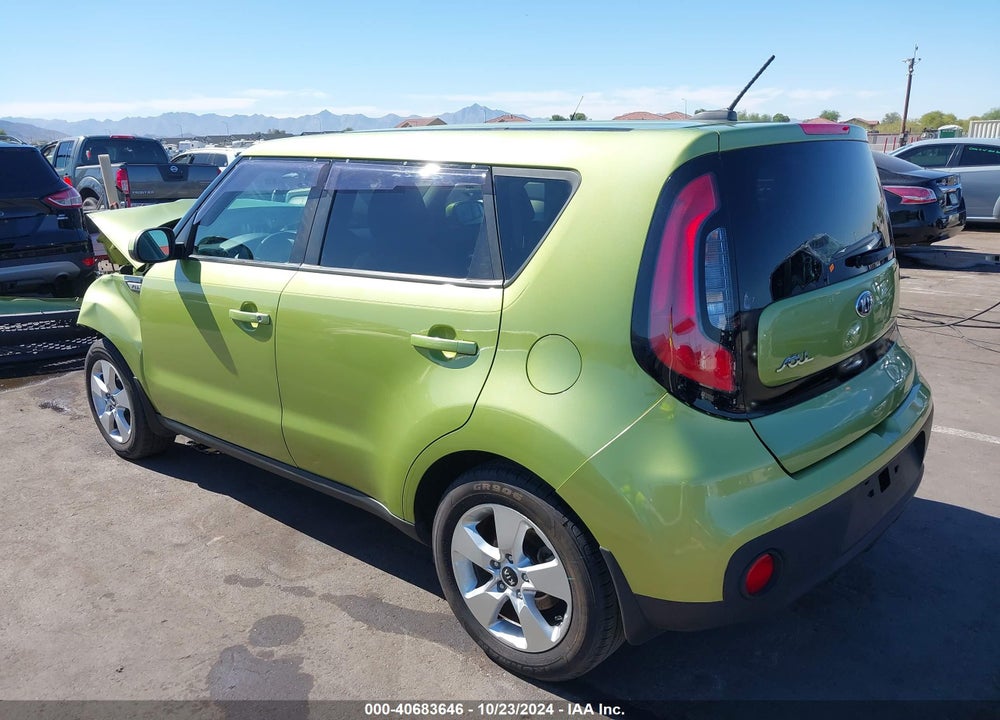 2018 KIA SOUL VIN: KNDJN2A24J7903214