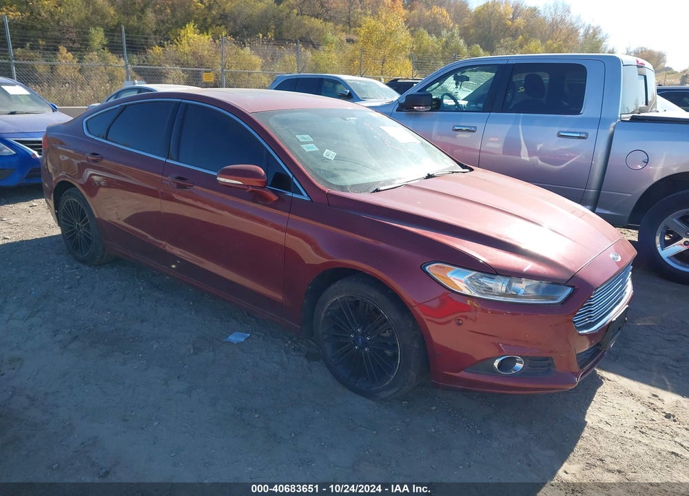 2014 FORD FUSION SE VIN: 3FA6P0HD7ER199736