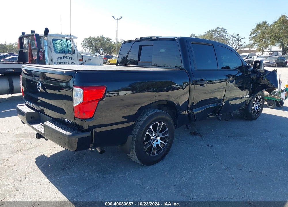 2021 NISSAN TITAN SV 4X2 VIN: 1N6AA1EF4MN519191