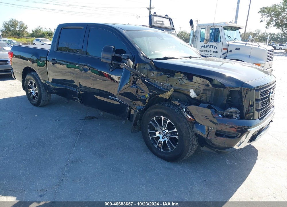 2021 NISSAN TITAN SV 4X2 VIN: 1N6AA1EF4MN519191