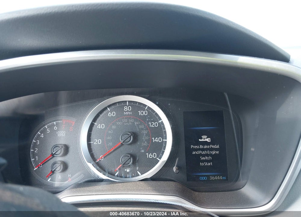 2019 TOYOTA COROLLA SE VIN: JTNK4RBE7K3032192