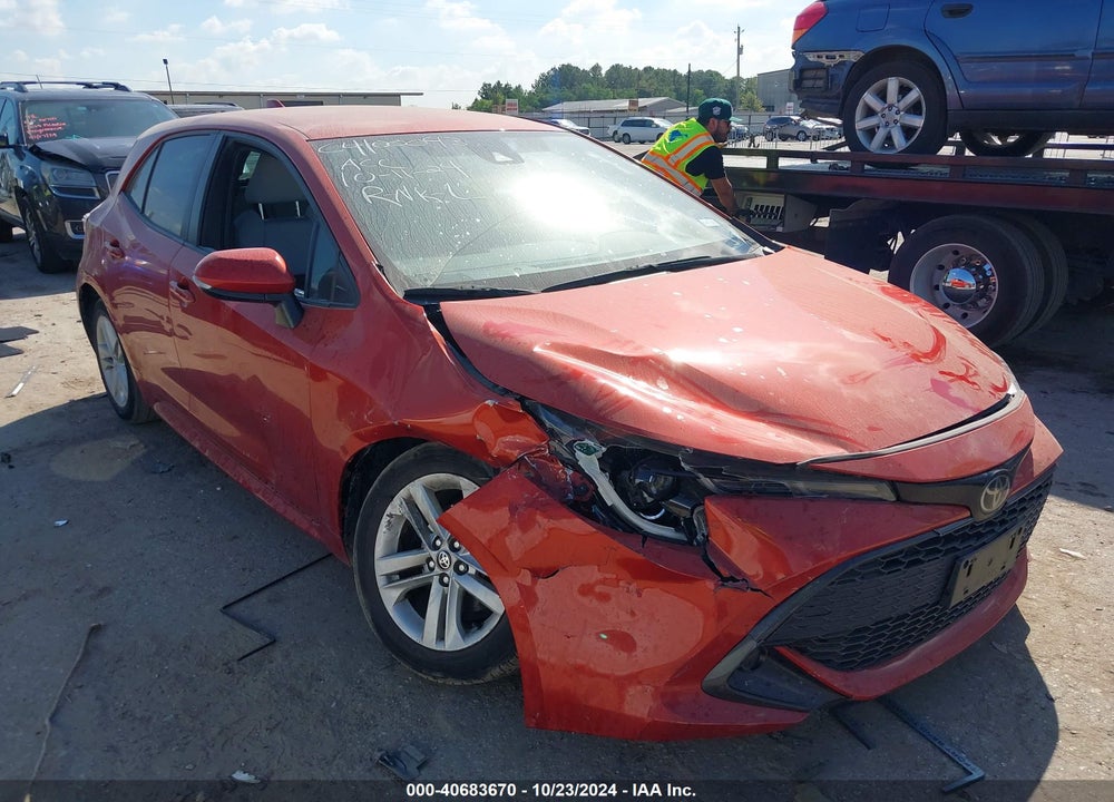 2019 TOYOTA COROLLA SE VIN: JTNK4RBE7K3032192