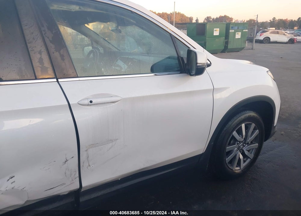2022 HONDA PILOT 2WD EX-L VIN: 5FNYF5H58NB000335