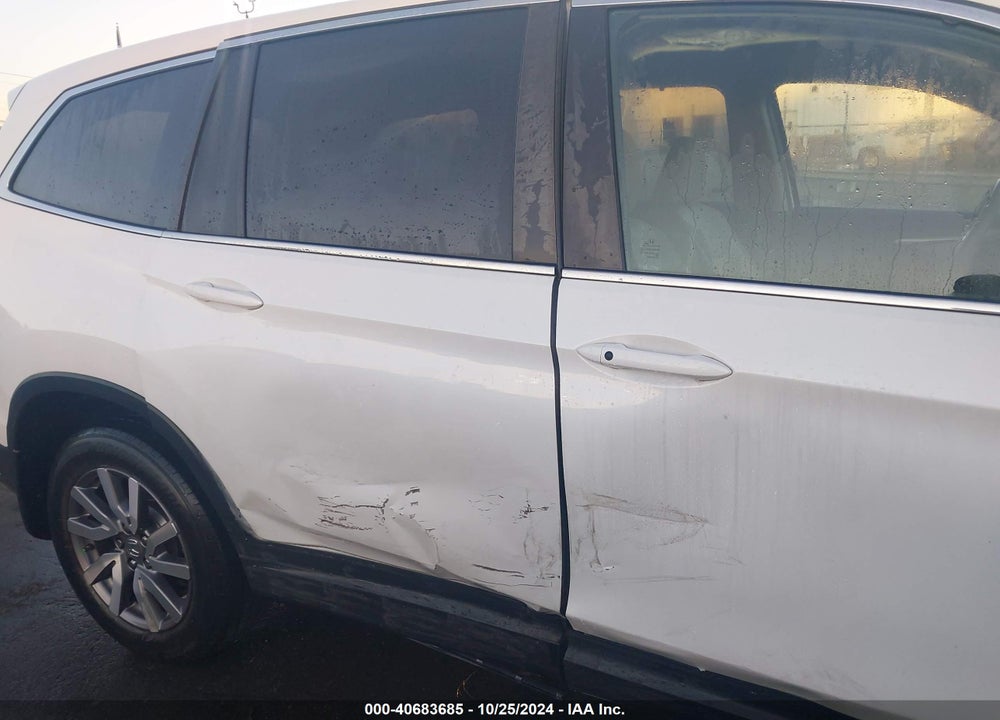 2022 HONDA PILOT 2WD EX-L VIN: 5FNYF5H58NB000335