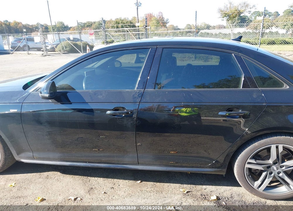 2018 AUDI A4 2.0T PREMIUM/2.0T TECH PREMIUM VIN: WAUENAF42JA160879