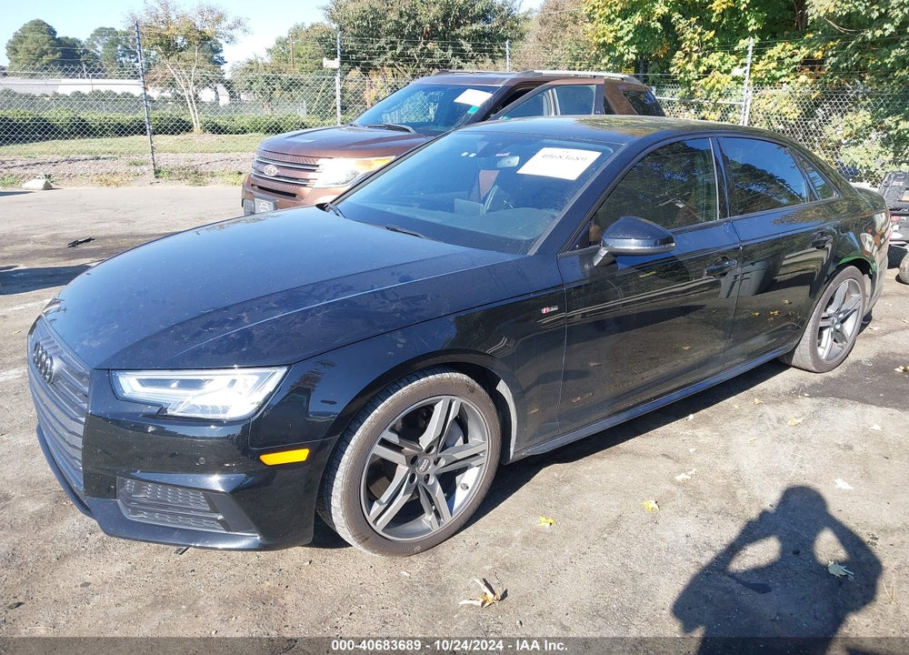 2018 AUDI A4 2.0T PREMIUM/2.0T TECH PREMIUM VIN: WAUENAF42JA160879