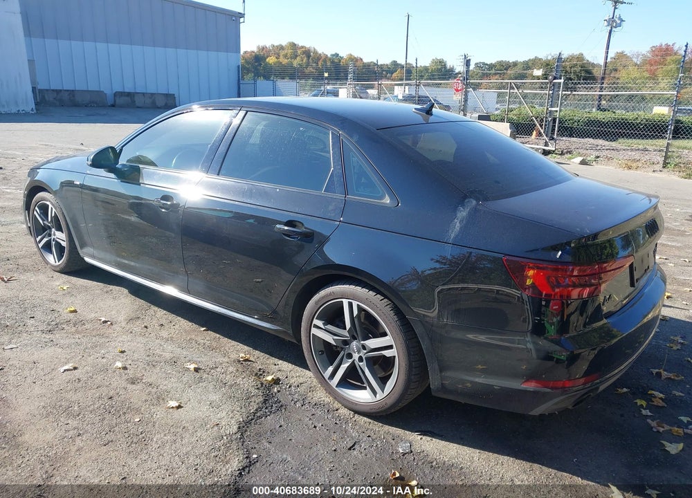 2018 AUDI A4 2.0T PREMIUM/2.0T TECH PREMIUM VIN: WAUENAF42JA160879