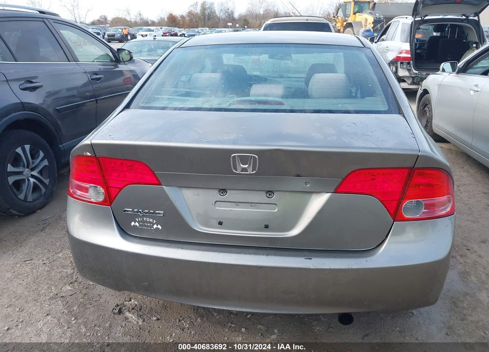 2008 HONDA CIVIC LX VIN: 2HGFA16528H343952