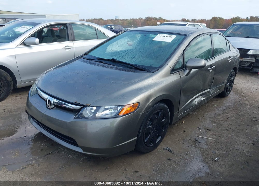 2008 HONDA CIVIC LX VIN: 2HGFA16528H343952