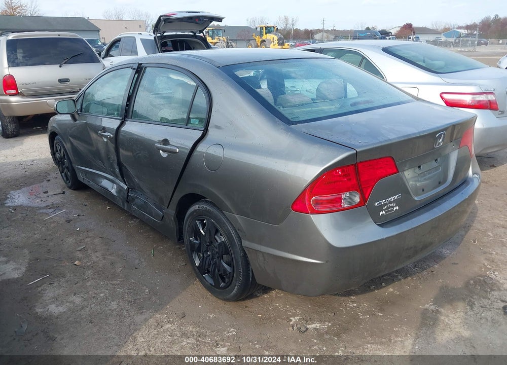 2008 HONDA CIVIC LX VIN: 2HGFA16528H343952