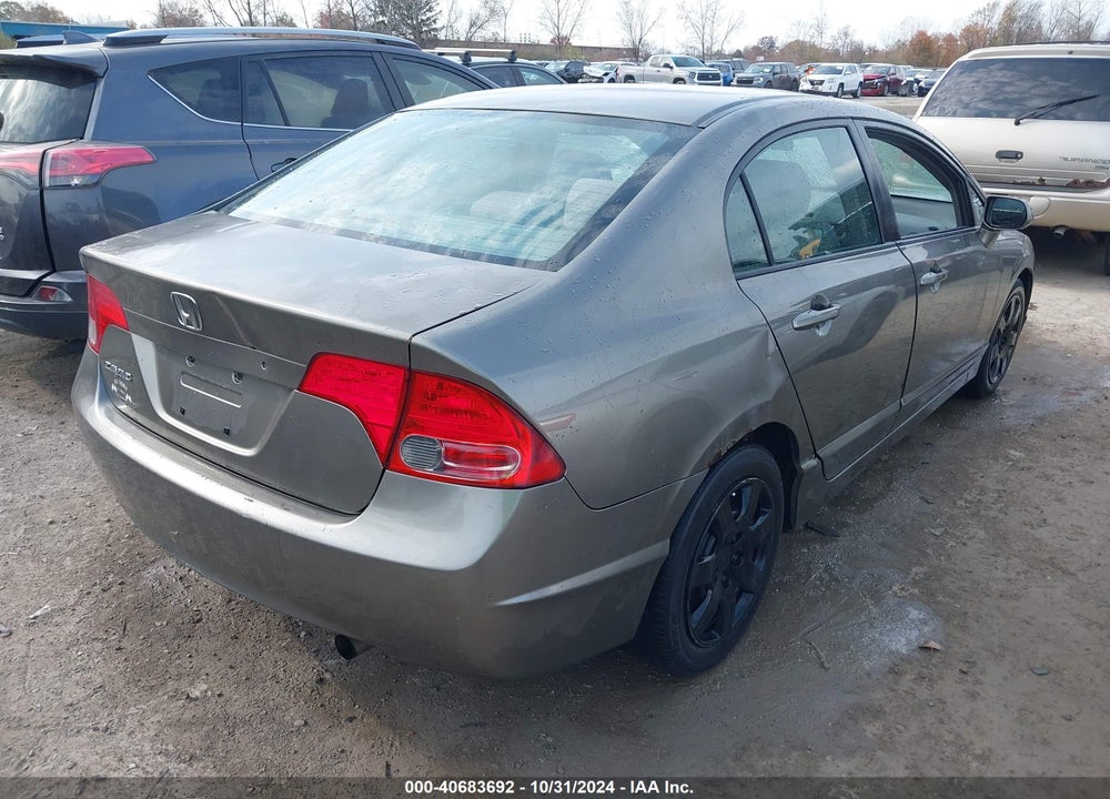 2008 HONDA CIVIC LX VIN: 2HGFA16528H343952