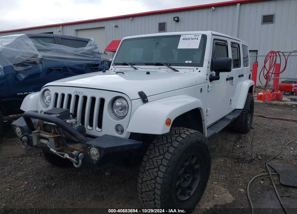 2018 JEEP WRANGLER JK UNLIMITED SAHARA 4X4 VIN: 1C4BJWEG3JL800371