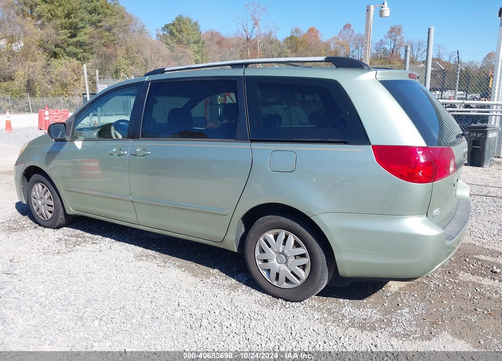 2008 TOYOTA SIENNA CE VIN: 5TDZK23C38S126381