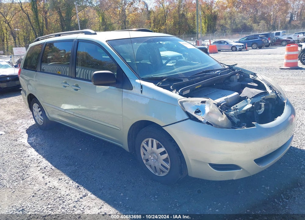 2008 TOYOTA SIENNA CE VIN: 5TDZK23C38S126381