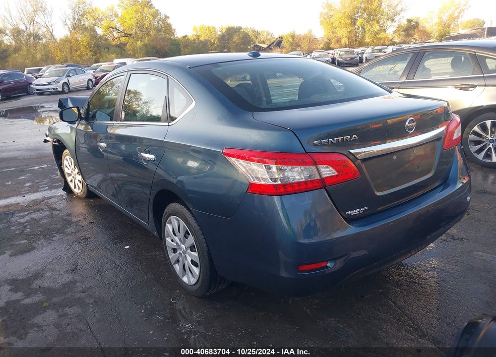 2015 NISSAN SENTRA SV VIN: 3N1AB7AP3FY356057