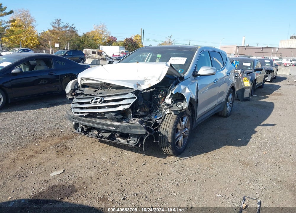 2013 HYUNDAI SANTA FE SPORT VIN: 5XYZUDLBXDG076910