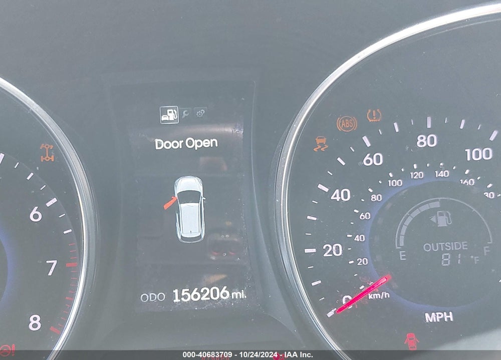 2013 HYUNDAI SANTA FE SPORT VIN: 5XYZUDLBXDG076910
