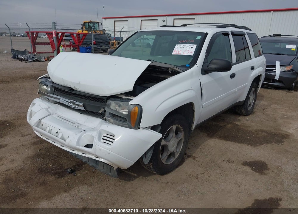 2008 CHEVROLET TRAILBLAZER FLEET VIN: 1GNDT13S282214538