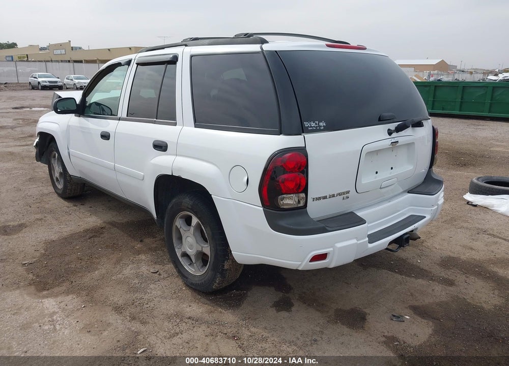 2008 CHEVROLET TRAILBLAZER FLEET VIN: 1GNDT13S282214538