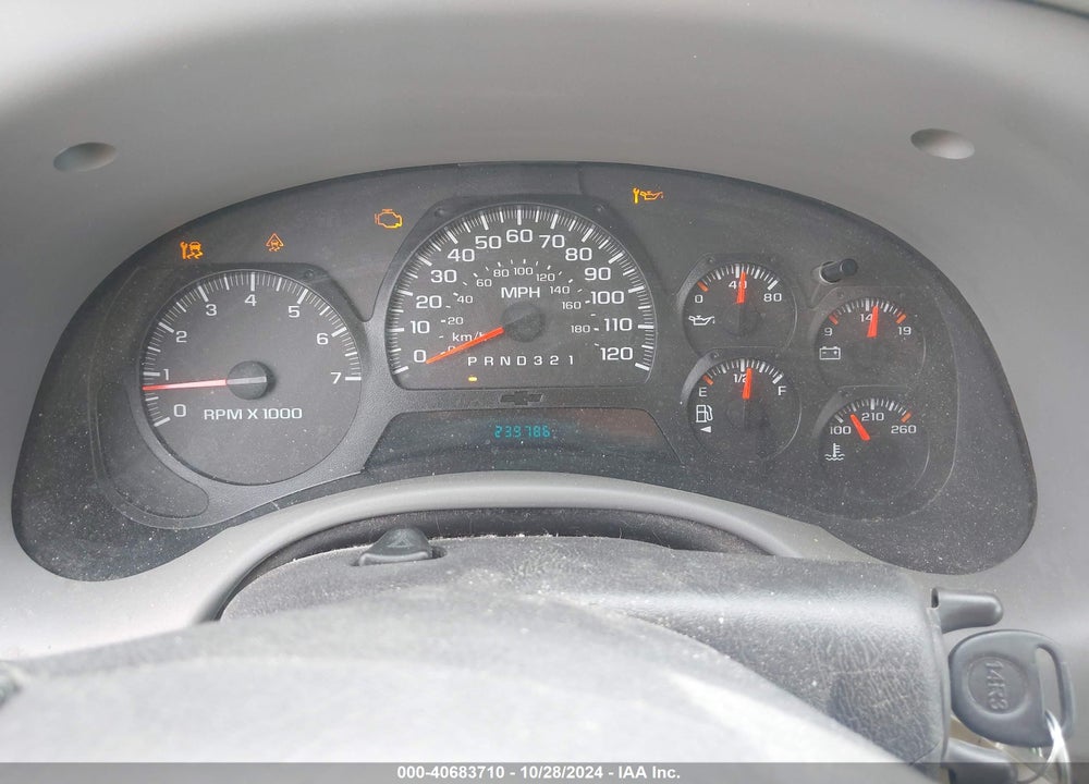 2008 CHEVROLET TRAILBLAZER FLEET VIN: 1GNDT13S282214538
